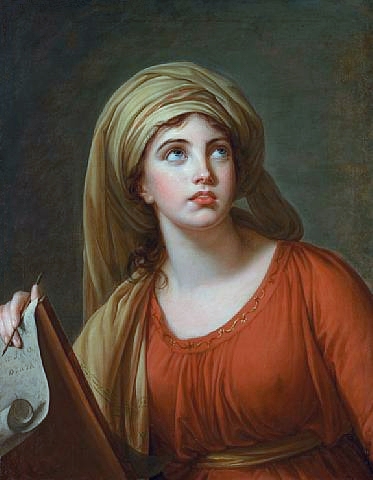 Emma as the Persian Sibyl, by Elisabeth Vigée-Lebrun